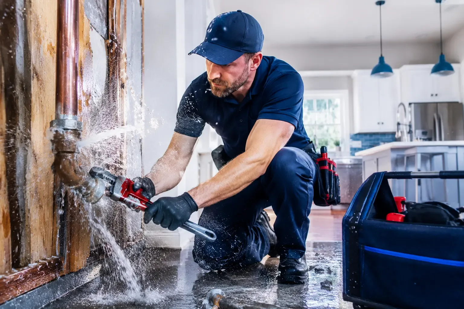 Local emergency pipe repair professionals in Mantador, ND